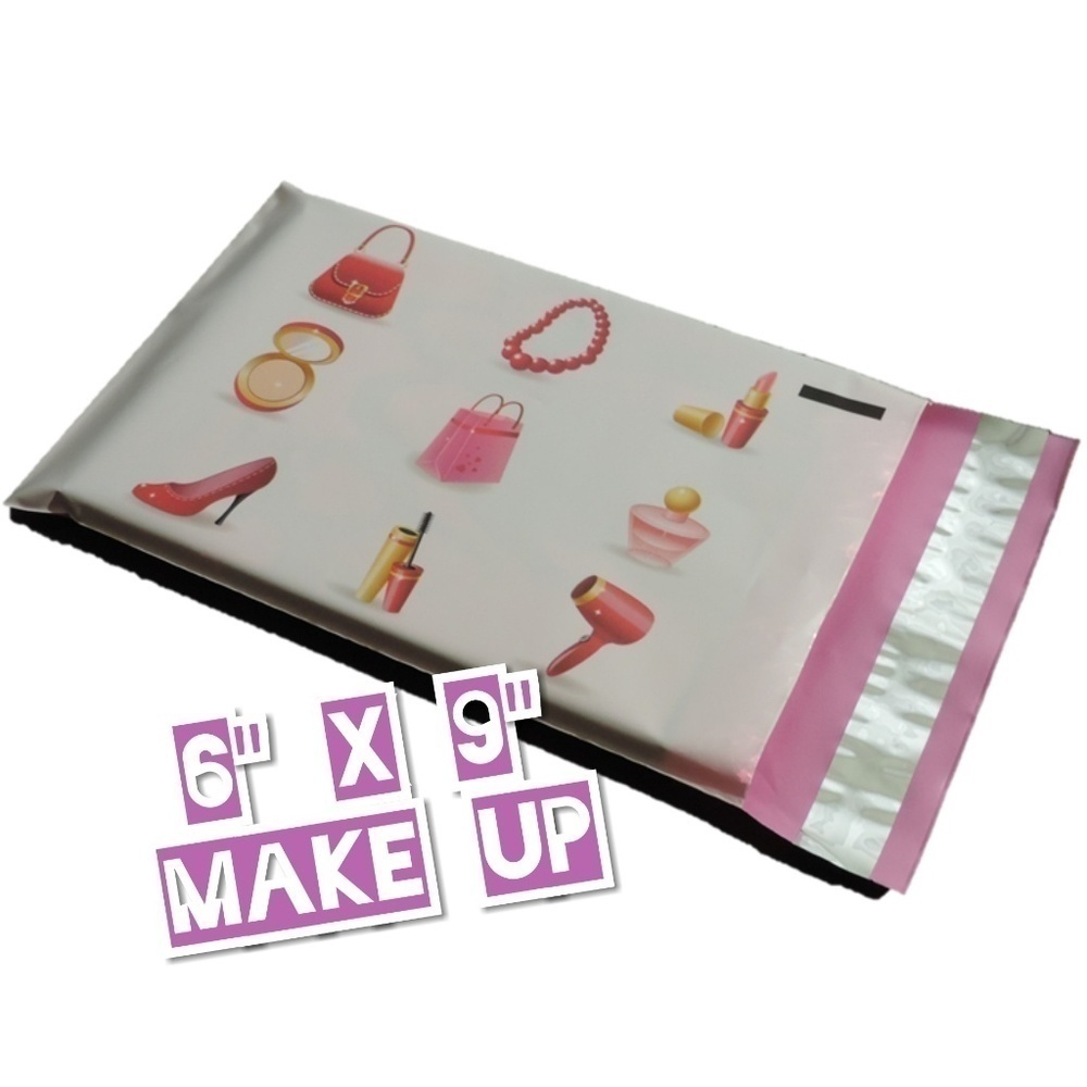 100 Poly Mailers 6x9 Make Up - Picture 2 of 3